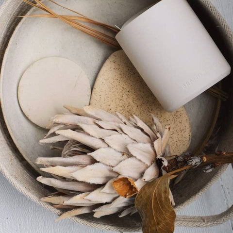 Repose Soy Candle – Bergamot, Ginger & White Tea - Candle - Brand & Iron