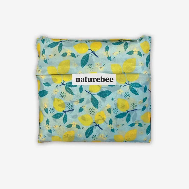 Nature Bee - Reusable Recycled Plastic Tote Pocket Bag
