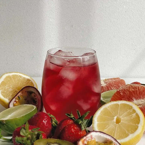 Rose Hibiscus Glow Tea - Tea - Lake & Oak Tea