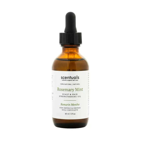 Rosemary Mint Scalp & Hair Strengthening Oil - Hair Treatment - Scentuals