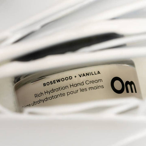 Rosewood + Vanilla Rich Hydration Hand Cream - Hand Cream - Om Organics