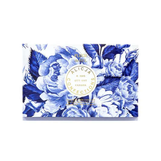 Fleur De Sel Vegan Dark Postcard Chocolate Bar