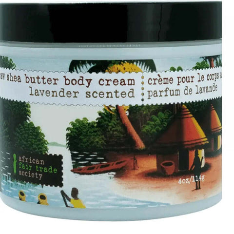 Shea Butter Body Cream - Body Lotion - African Fair Trade Society