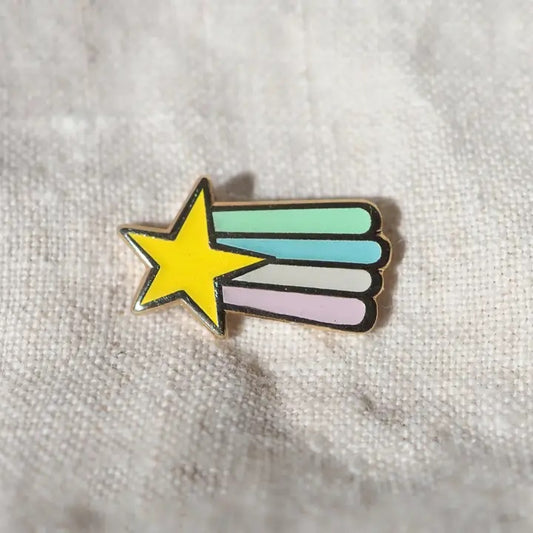 Glow in the Dark Shooting Star Pin