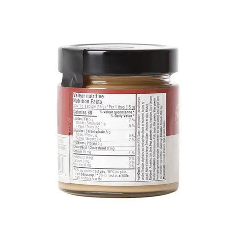 Sicilian Almond Cream Spread nutritional information