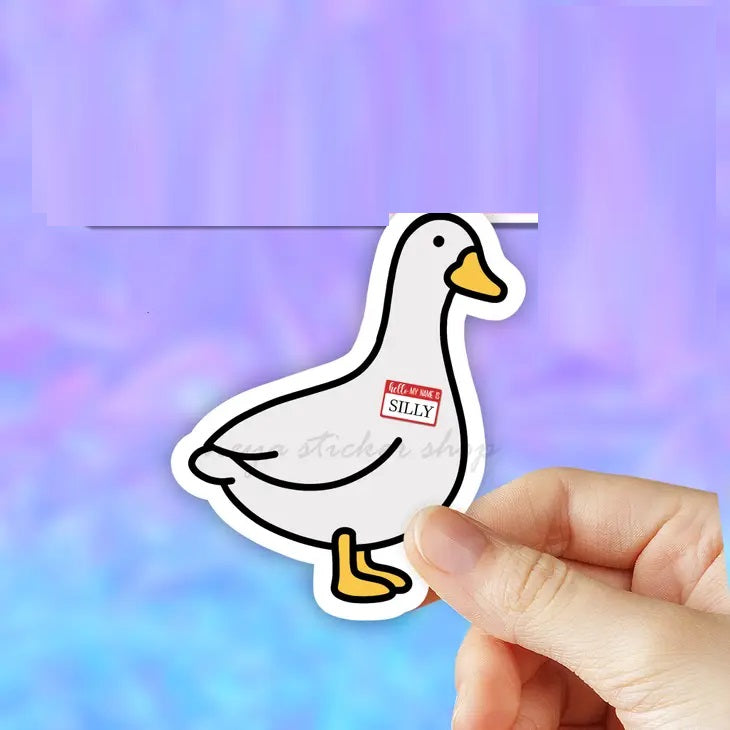 Silly Goose Sticker