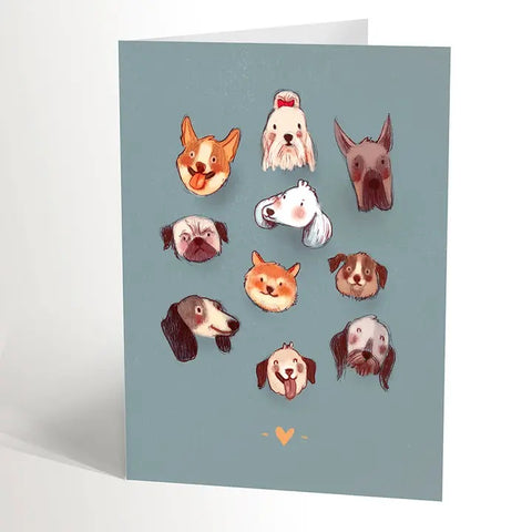 So Many Dogs Card