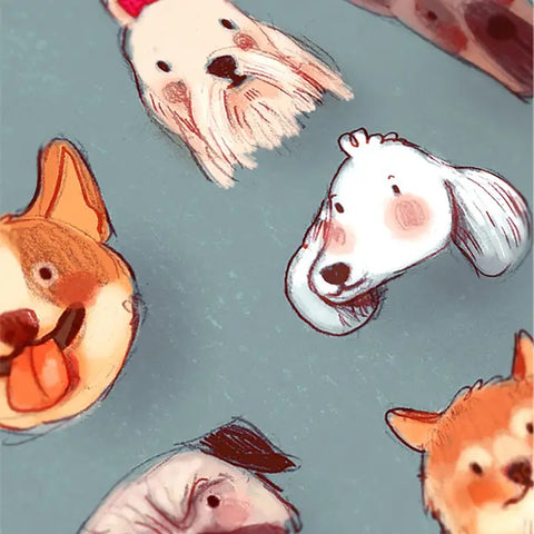 So Many Dogs Card