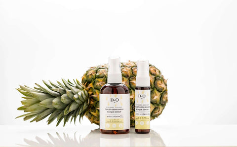 Canadian made Piña Colada bathroom spray D2O