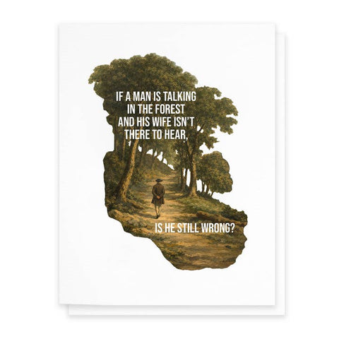 Still Wrong, Funny Marriage Anniversary Greeting Card - Greeting Card - Cardideology