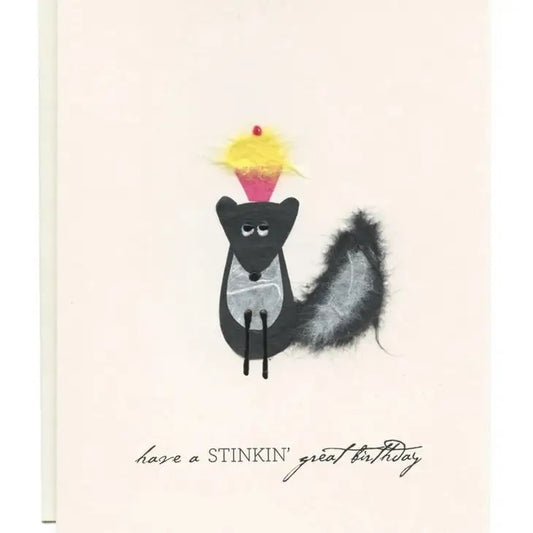 Flaunt Cards - Stinking Great Birthday Skunk