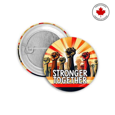 Stronger Together Pin