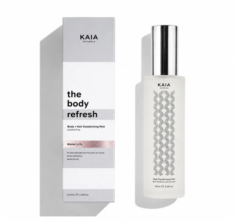 Kaia Naturals The Body Refresh Water Lilly deodorizing mist Canada travel size