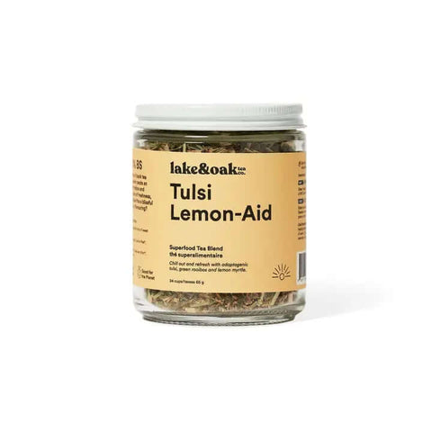 Tulsi Lemon - Aid Superfood Tea - Tea - Lake & Oak Tea