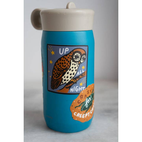 Up All Night Owl Sticker - Sticker - Stay Home Club