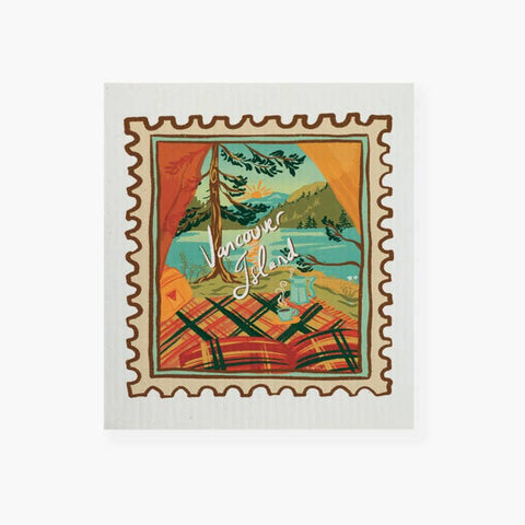 Vancouver Island Camping Dish Cloth - Cloth - Nature Bee