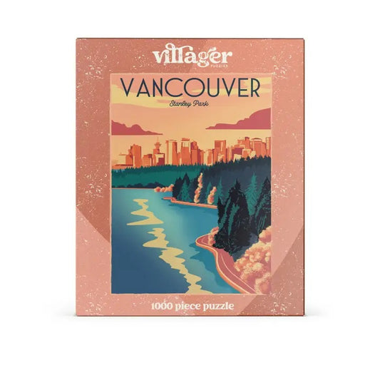 Villager Puzzles - Vancouver Sunset 1000-Piece Puzzle