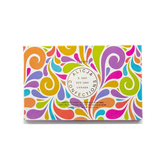 Hippy Vegan Dark Postcard Chocolate Bar