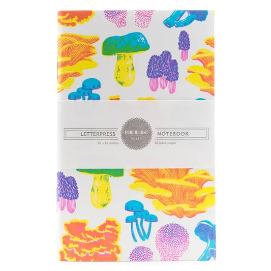 Porchlight Letterpress - Vibrant Ocean Life Pocket Notebook