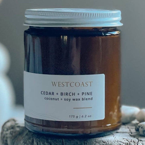 Westcoast Cedar, Fir & Birch Candle - Candle - SeaLuxe