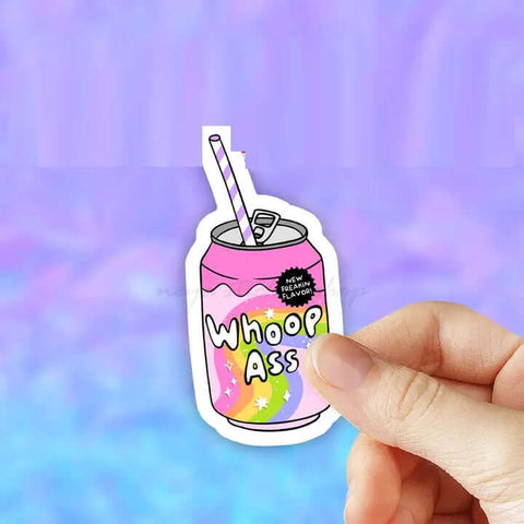 Whoop Ass Sticker