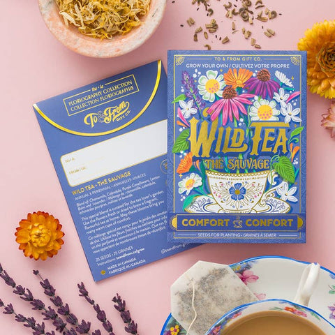 Wild Tea - Floriography Seed Packet (Comfort) - Soil - To & From Gift Co.