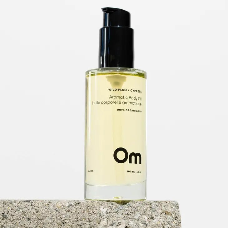 Om Organics - Wild Plum + Cypress Aromatic Body Oil