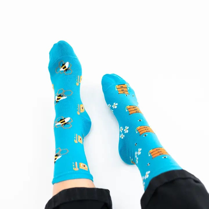 Women's Bee Hive & Honey Socks