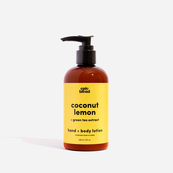 epic blend coconut lemon hand and body lotion