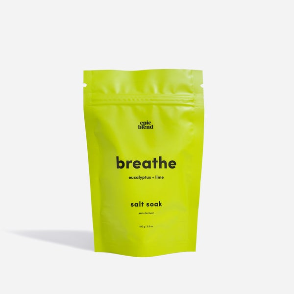 Breathe salt soak by epic blend, small bag