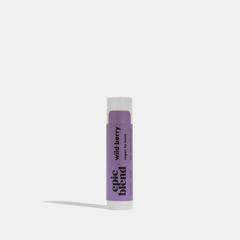 vegan wild berry lip balm by epic blend