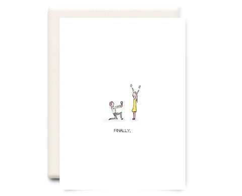 Inkwell Cards - Finally! Wedding Card