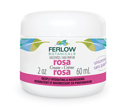ferlow botanicals rosa cream unscented
