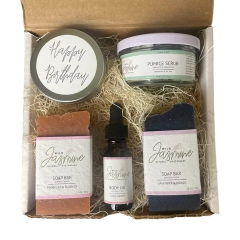 happy birthday self care gift set vancouver