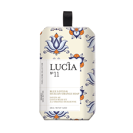 Lucia - No.11 Blue Lotus & Sicilian Orange Bar Soap