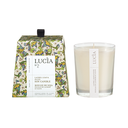 Lucia - No.2 Olive Blossom & Laurel Leaf Candle