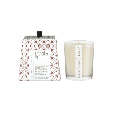 Lucia - No.1 Goats Milk and Linseed Candle