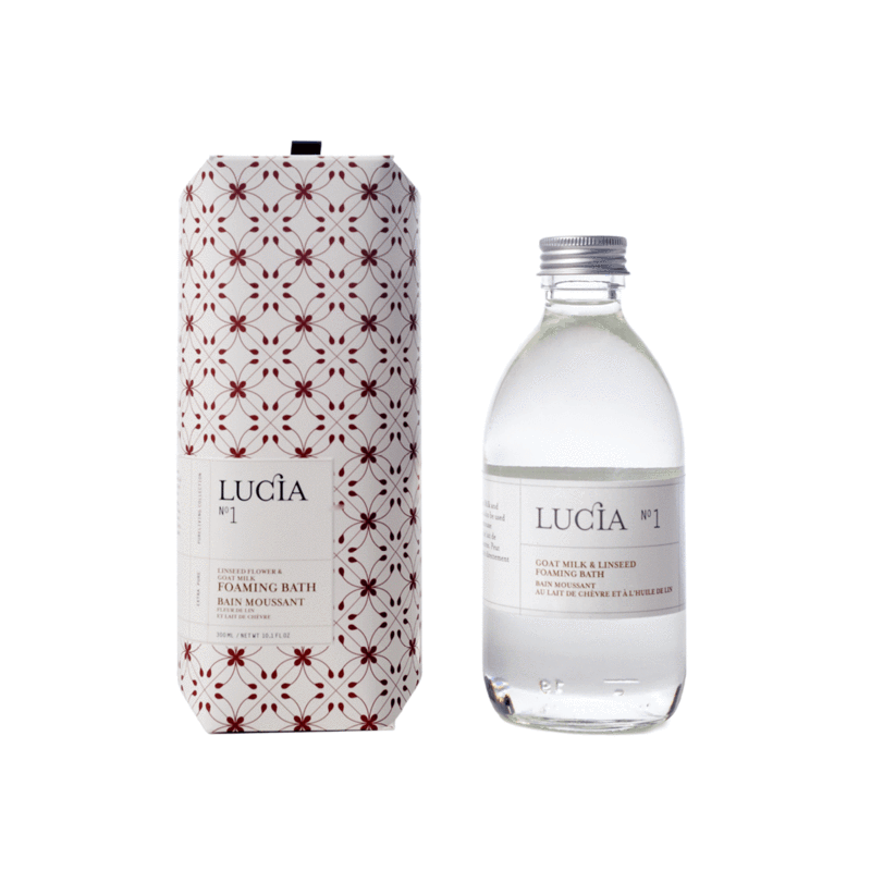 Lucia No.1 Goats Milk and Linseed Bubble Bath | LocalBoom