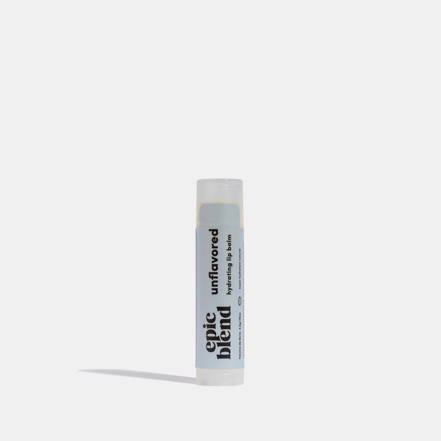 unflavoured lip balm