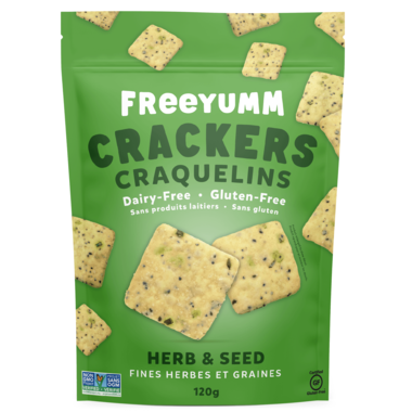 freeyumm herb crackers