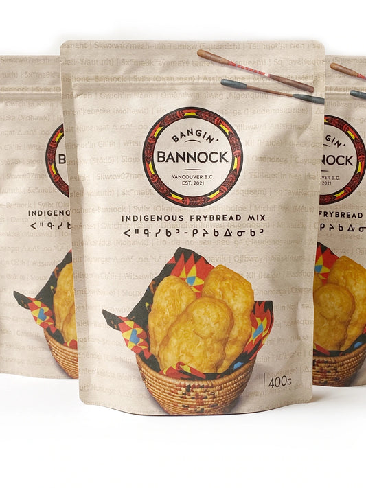 package of bannock bread mix