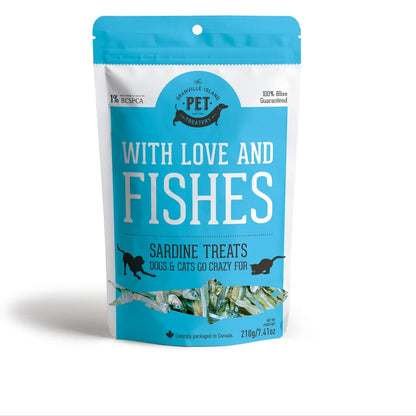 The Granville Island Pet Treatery - With Love and Fishes (Sardines - Standard Bag, for dog, cat)