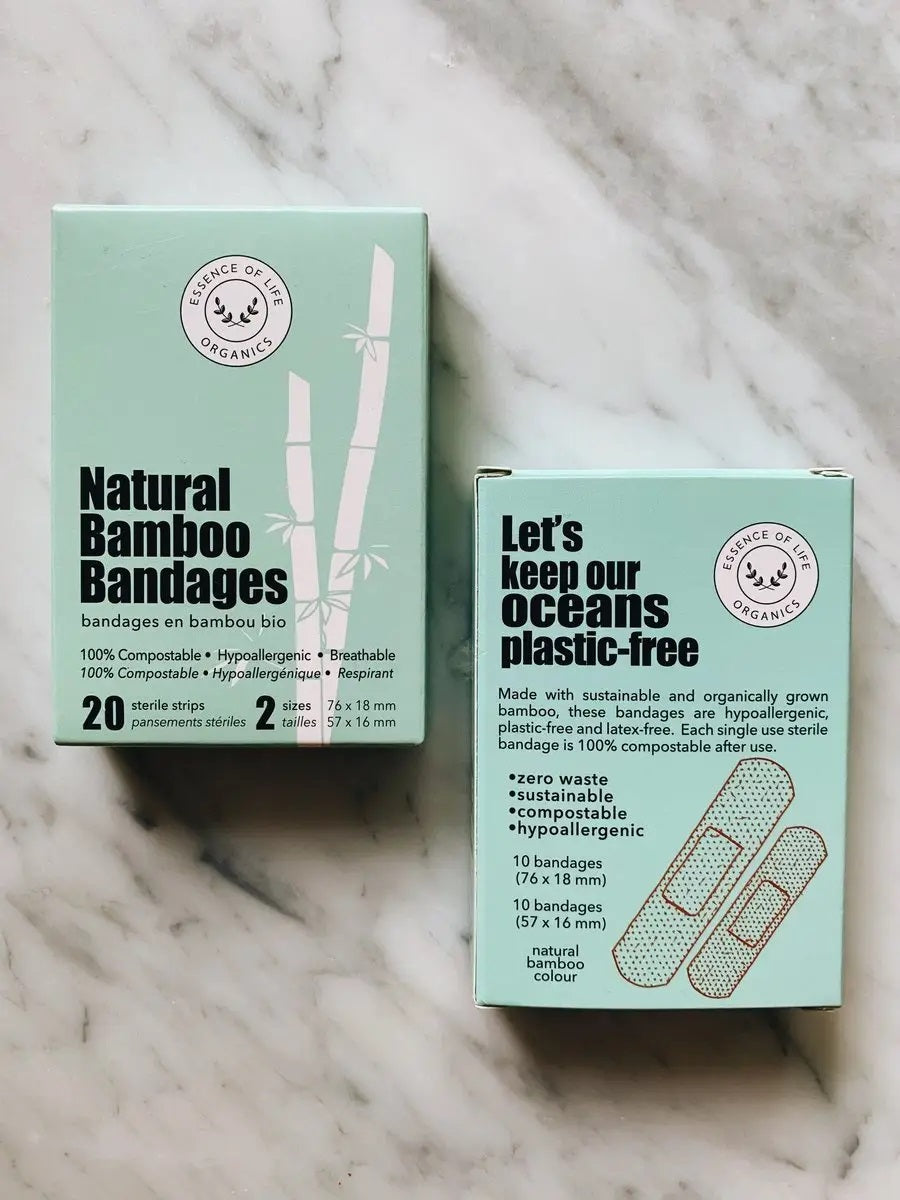 Essence of Life Organics - 100% Biodegradable Bamboo Bandages