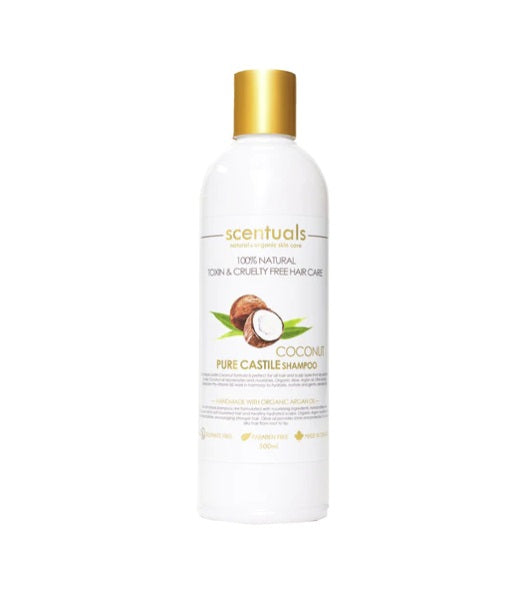 coconut castile shampoo by scentuals