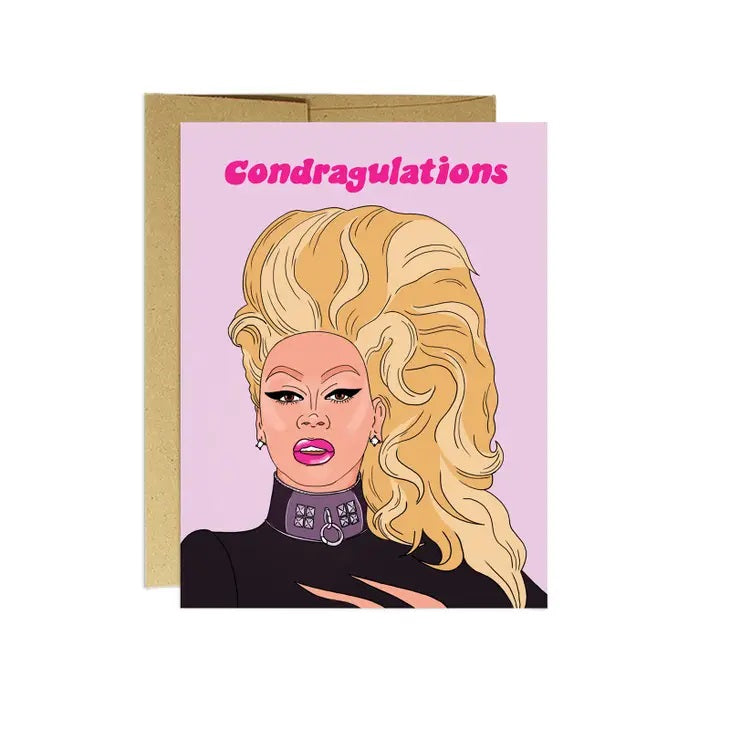 Party Mountain Paper Co. - Condragulations Card