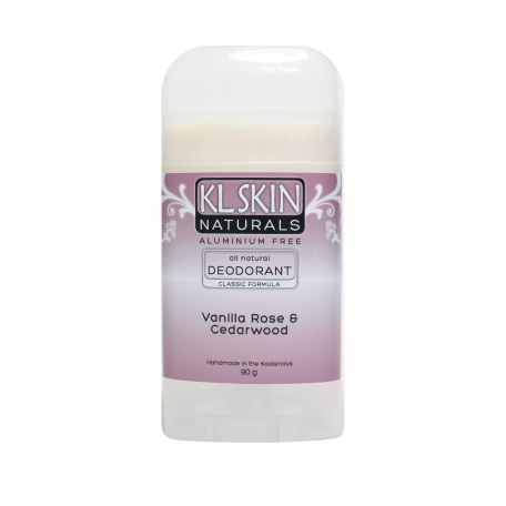 KL Skin Naturals - Vanilla Rose & Cedarwood Deodorant