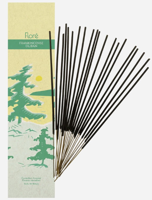frankincense incense pack of 20 by flore