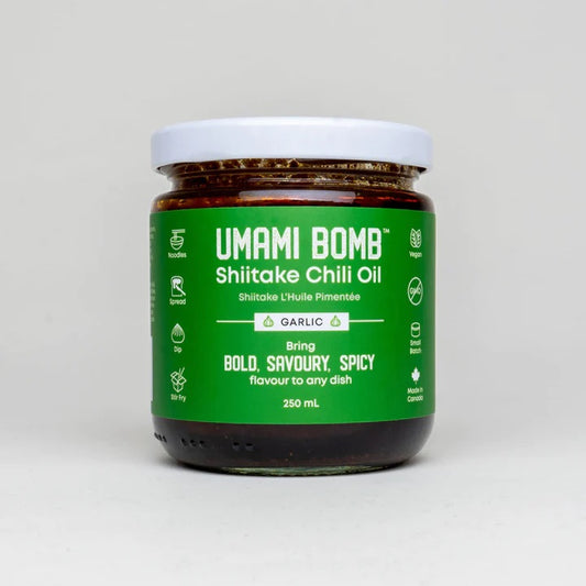 Vumami Foods - Umami Bomb Shiitake Chili Oil (Garlic)