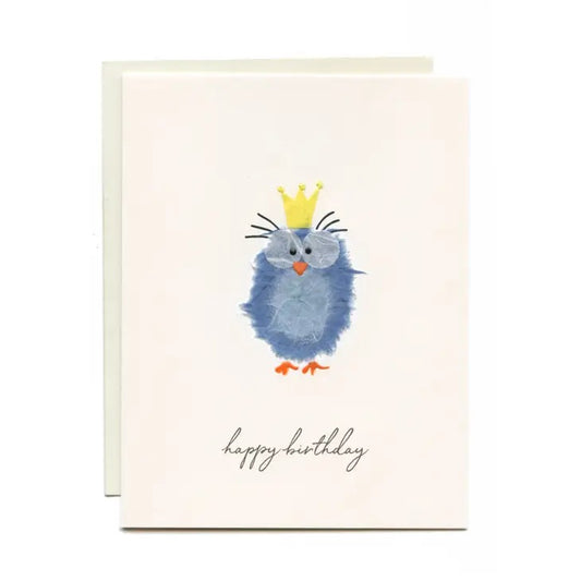 Flaunt Cards - Happy Birthday Blue Bird