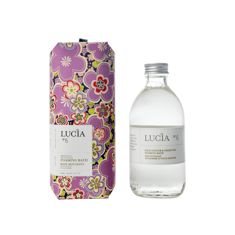 Lucia No.6 Wild Ginger & Fresh Fig Bubble Bath - Bubble Bath - Pure Living